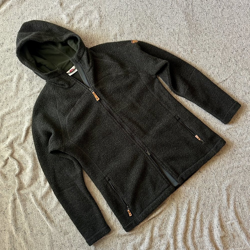 Fjallraven Kaitum Fleece Hoodie Deep Forest X-Large Women